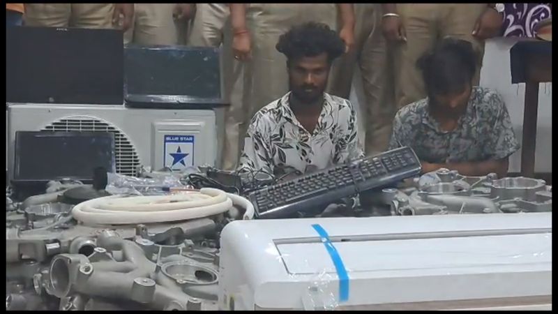 worth rupees 10 lakh spare parts theft in private factory in hosur 8 persons arrested