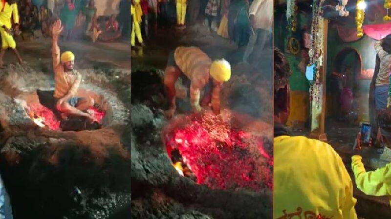 Hindu People Celebrated Muharram Festival in Karnataka grg