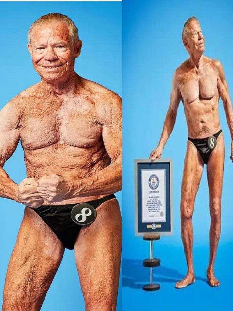 Worlds oldest bodybuilder Jim Arrington pav 