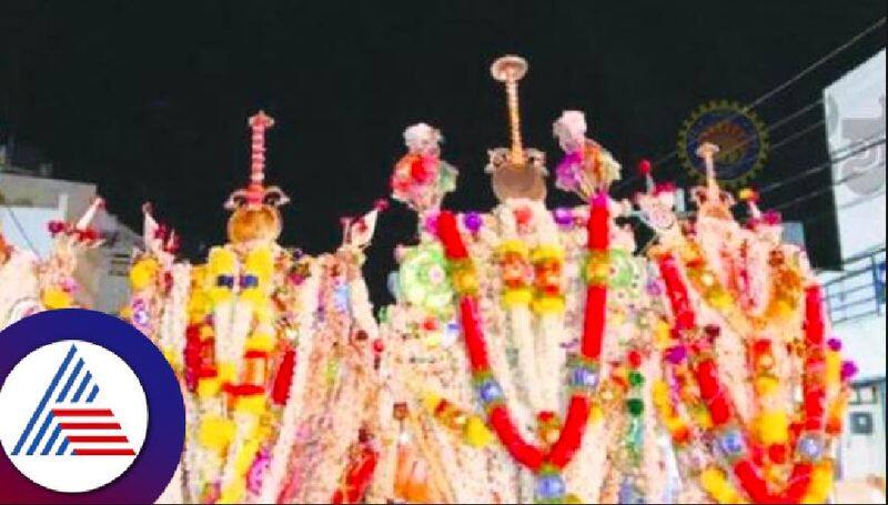 Muharram festival ends god went to the river at hanumasaggar koppal rav