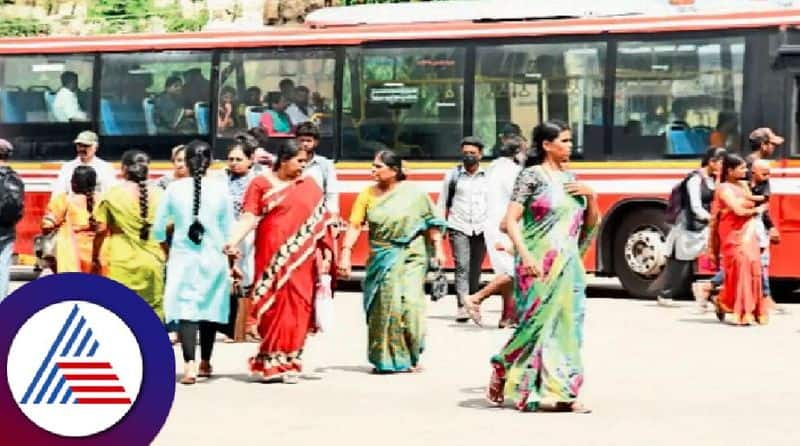 shakti scheme Free travel by 46 lakh women in single month at  Haveri district rav