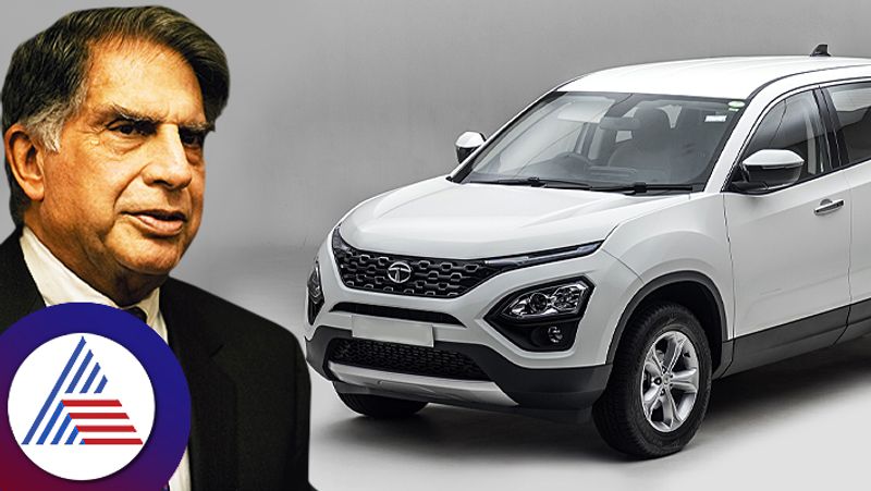 Ratan Tata spotted on Tata Harrier SUV in first time ever Indian industrialist travelled in popular SUV ckm