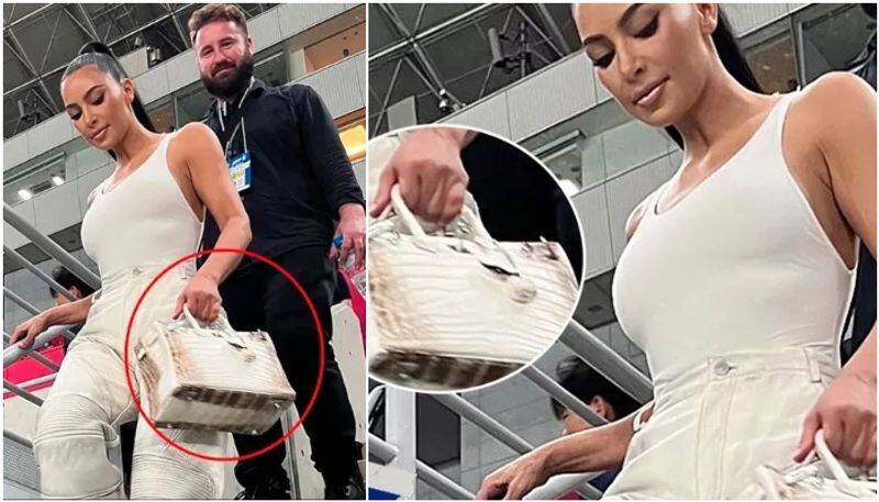 Kim Kardashian spotted with most expensive Hermes handbag  in the world worth 3 crore sgk