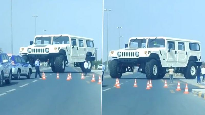 Specialties of 46 feet Hummer owned by Dubai sheikh prn