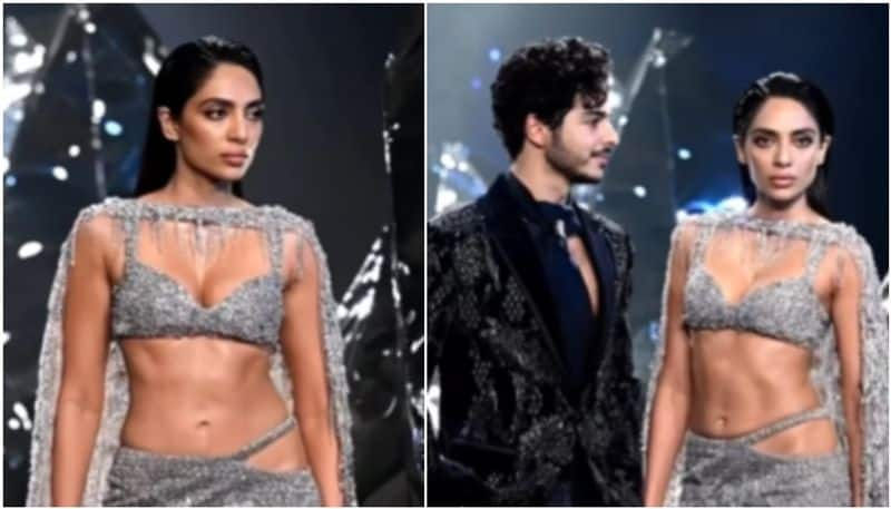 Sobhita Dhulipala ingnores Ishaan Khattar on the Ramp walk Awkward Video Goes Viral sgk