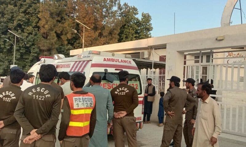 At least 20 killed, several hurt in bomb blast during political rally in Pakistan