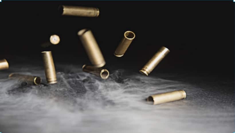 gun firing