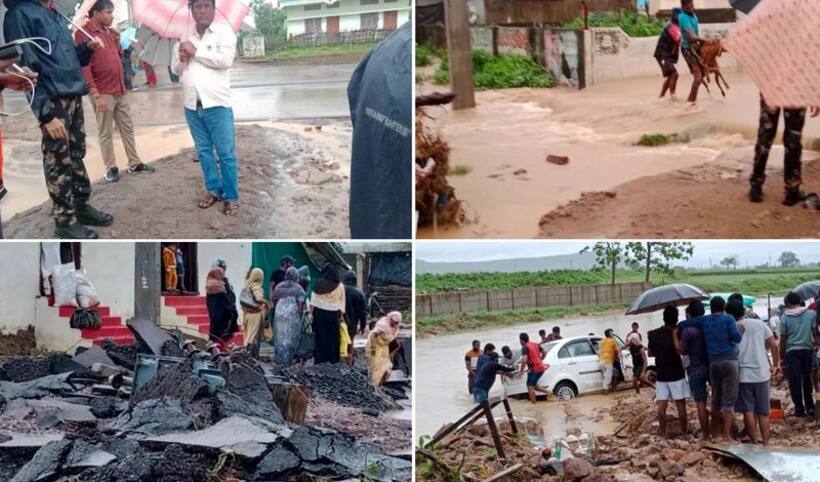 Telangana rains:  భారీ వ‌ర్షాలు వ‌ర‌ద‌ల‌తో ఒక్క ములుగు జిల్లాలోనే 16 మంది మృతి..  