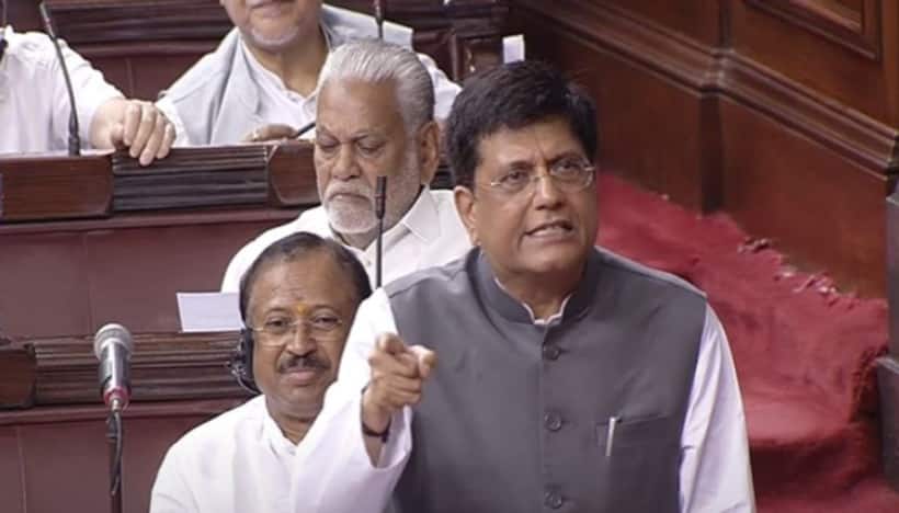 'Nothing less than apology': INDIA leaders submit privilege notice against Piyush Goyal in Rajya Sabha