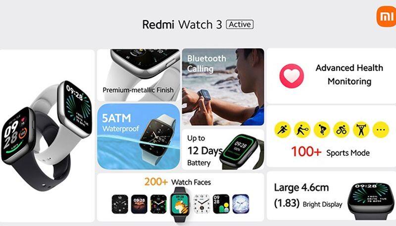 Redmi Watch 3 Active with 12-day battery life launched Here is why you should buy it gcw