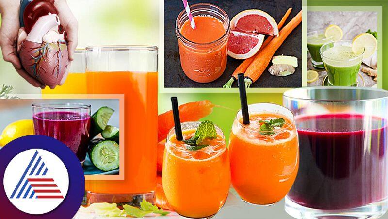 Healthy juices for various organs to be fit and avoid heart attack pav