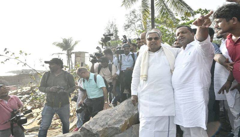 Permanent Solution Plan for Sea Erosion Says CM Siddaramaiah grg