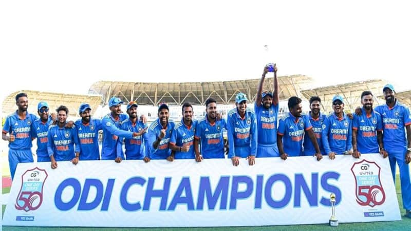 Ind vs WI Shubman Gill Shardul Thakur Shine As India Defeat West Indies Clinch ODI Series kvn