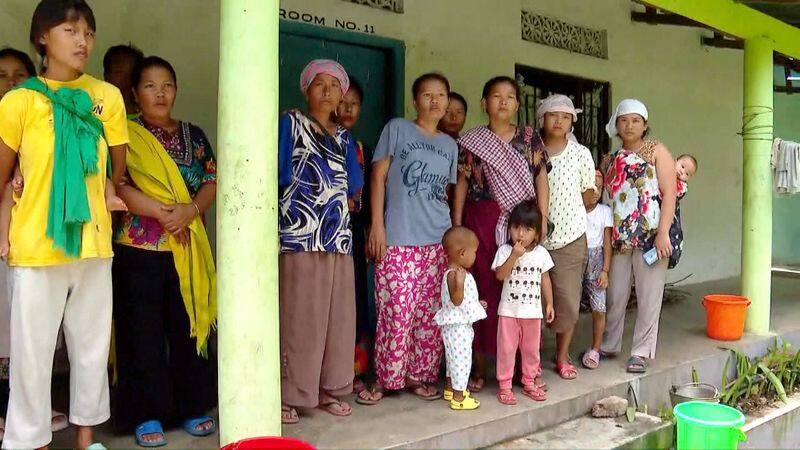 8 years love and marriage kuki women waiting for son and husband from meitei community in refugee camp vkv 