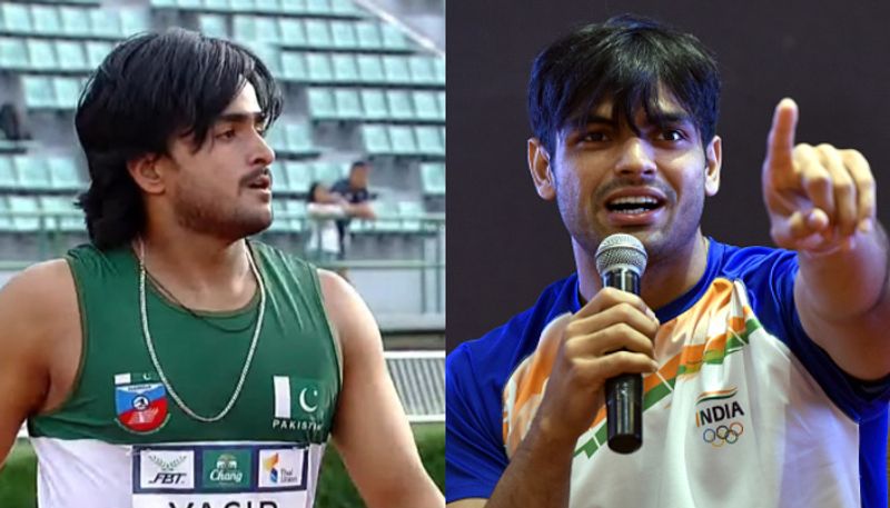 Neeraj Chopra Calls Pakistan Javelin Thrower Muhammad Yasir for winning Bronze Medal gkc