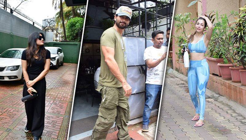 Malaika Arora to Shahid Kapoor: Actors spotted in Mumbai today MSW