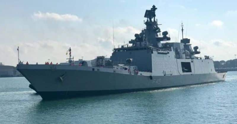 Indian navy ships in Papua New Guinea after PM Modi visits Port Moresby