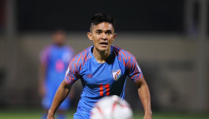 Asian Games 2023 Sunil Chhetri to lead Indian mens football team kvn