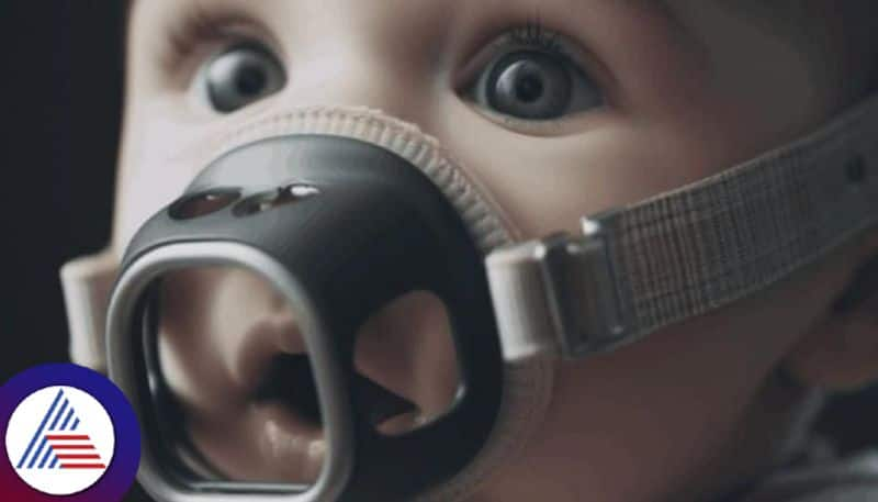 Controversial Baby Mute Mask, Designed To Silence Cries Sparks Horror Among Parents Vin