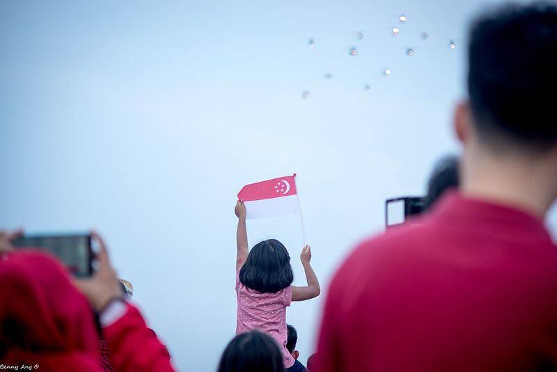 Happy birthday, Singapore!: National Day displays around the island