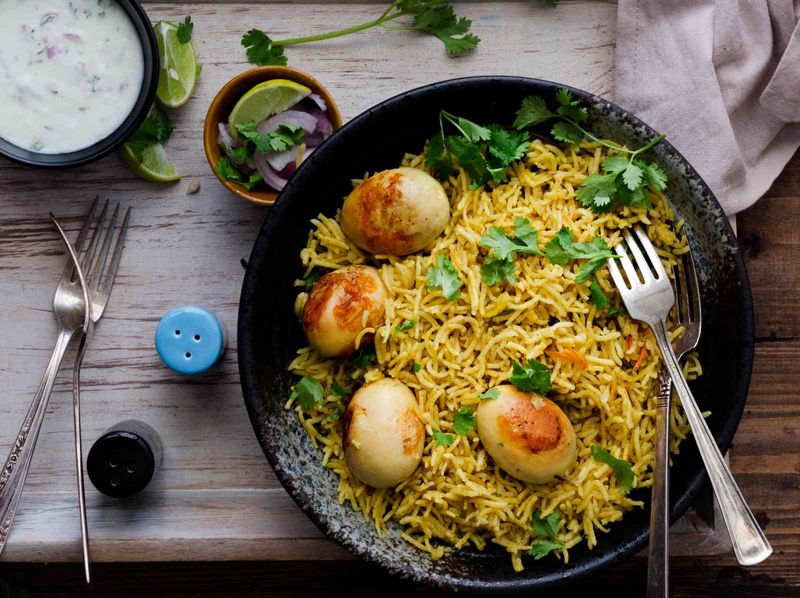 muttai biryani egg biryani recipe in tamil mks