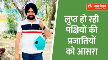 inspirational story of gurpreet singh who set up 30 thousands bird houses in faridkot punjab zrua