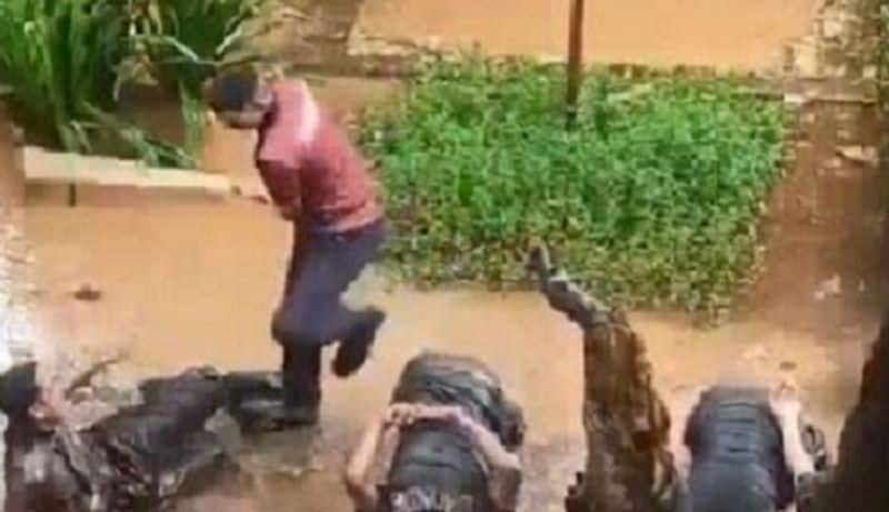 ncc cadets face brutal punishment in thane college video goes viral ash