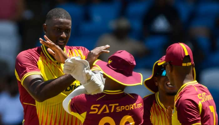 West Indies Holder McCoy and Shepherd take two wickets each to hand India 4 run loss kvn