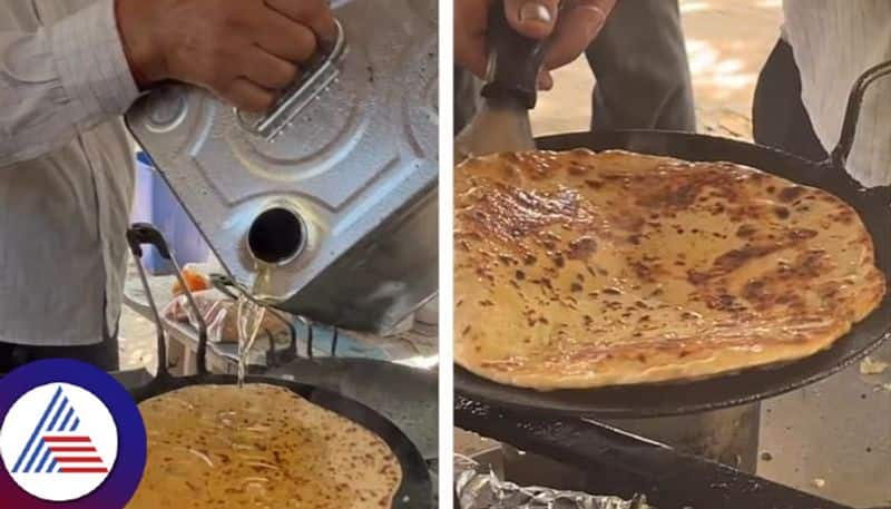 Man cooks paratha in a pool of oil, stuns netizens Vin 