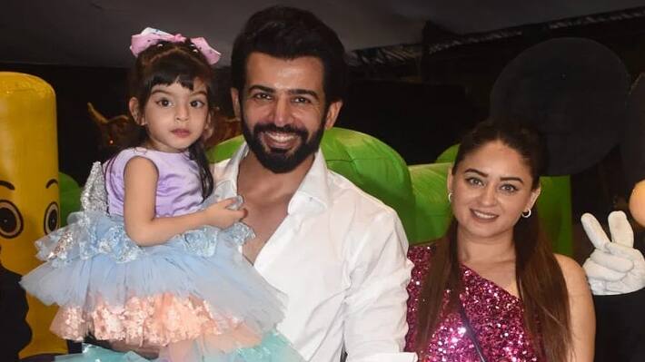 mahhi vij daughter on times square billboard