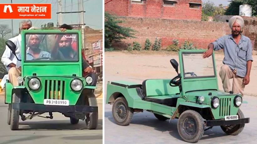 56 year old Babbar Singh gained popularity for making the world’s smallest jeep for his friend