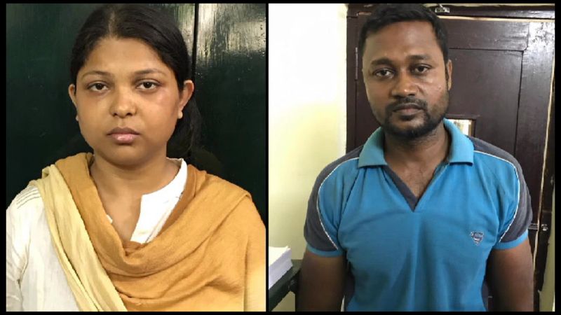 woman and car driver gets life prison who kill her husband in puducherry