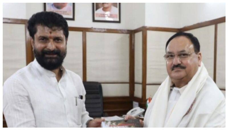 C.T. ravi meets BJP President JP Nadda nbn