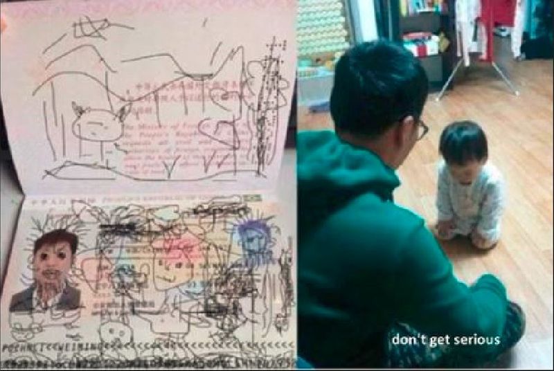 Father stranded abroad because of his little sons creativity Do you know the background of this viral photo akb