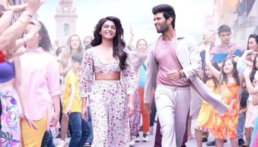 Vijay Devarakonda and Samantha Prabhu exude charm in the title song of 'Kushi', WATCH BTS video
