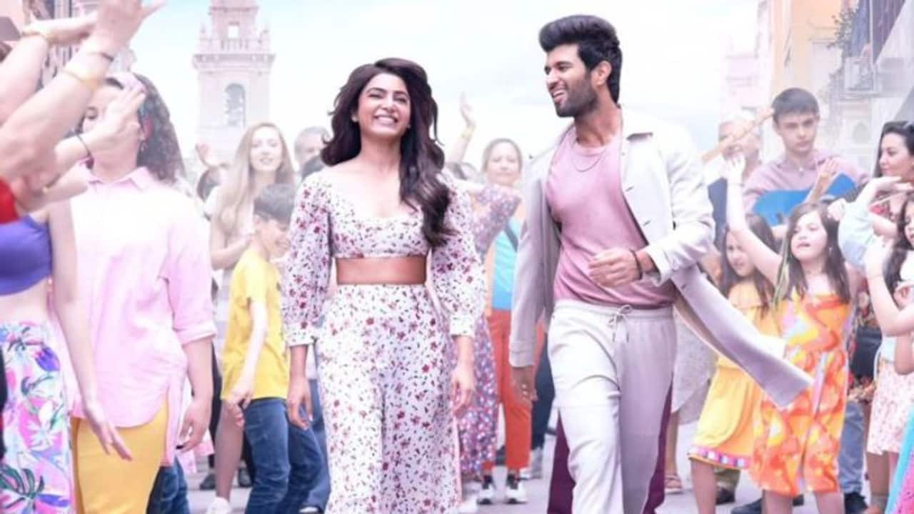 Vijay Devarakonda and Samantha Prabhu exude charm in the title song of 'Kushi', WATCH BTS video