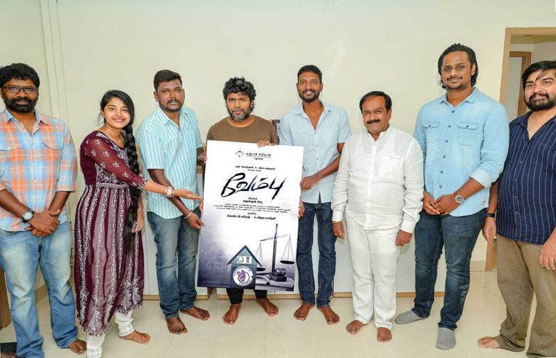 Director pa rajith released vembu movie title poster 