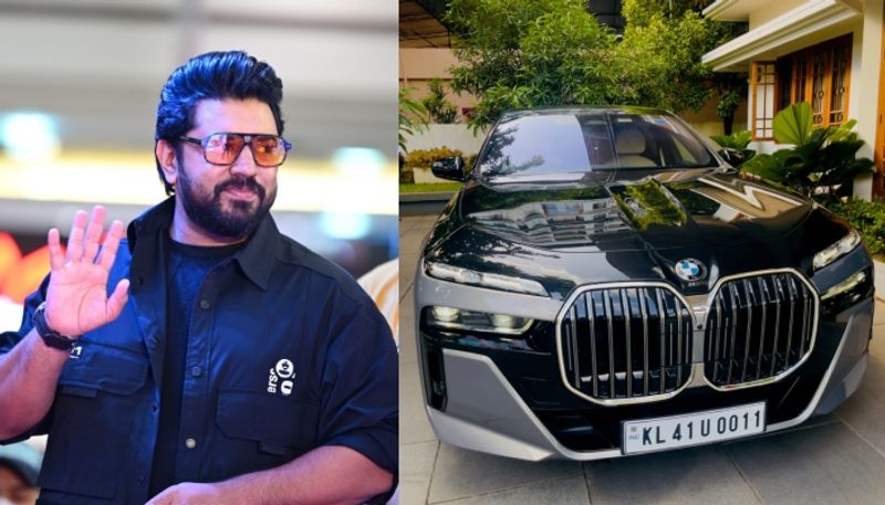 nivin pauly bought new bmw 740i german luxury car cost 1.70 crores pics nsn