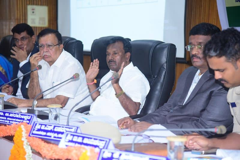 Union Minister A Narayanaswamy Talks Over Bhadra Upper Project gvd