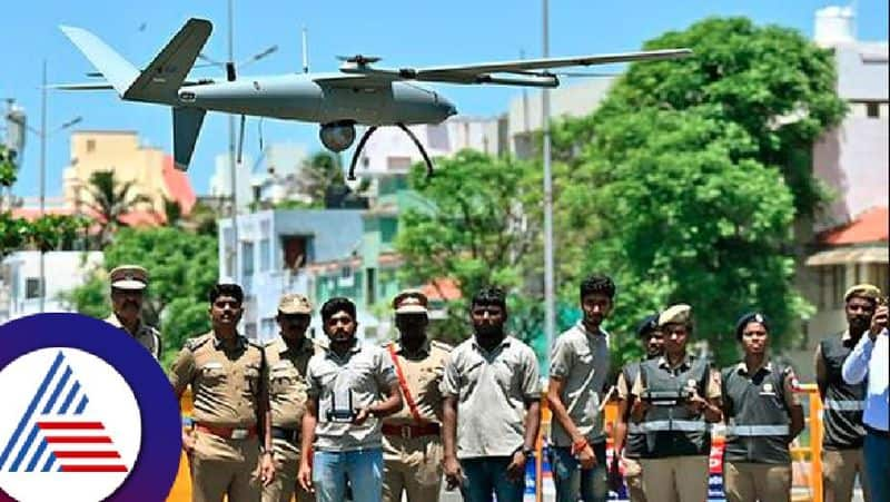 Drone surveillance at select SSLC exam centres in Karnataka rav