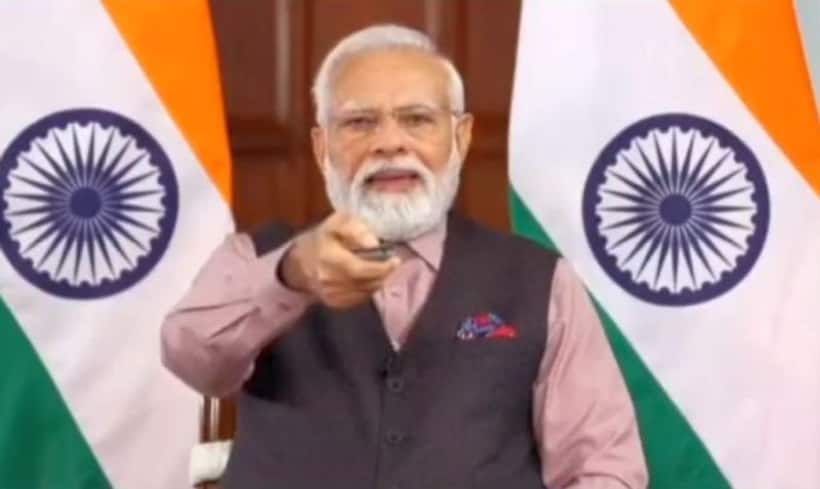 PM Modi flags off redevelopment work at 508 railway stations
