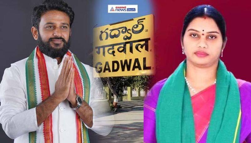 Gadwal congress ticket fight between sarita tirupatayya and M Rajeev ksm sir