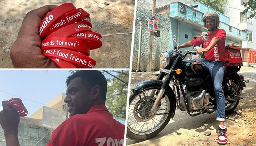 'Best Sunday ever': Zomato CEO Deepinder Goyal delivers food, friendship bands; netizens react