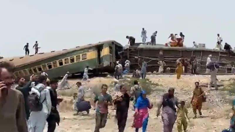 30 Killed, Over 60 Injured After Train Derails In Pakistan's Sindh