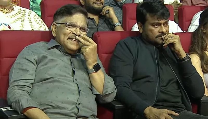 Allu Aravind Interesting speech at Bholaa Shankar Pre Release Event NSK