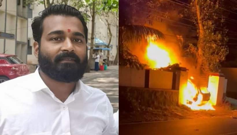Kerala man dies in car explosion while parking at his house