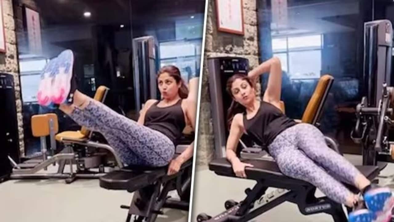 Shilpa Shetty inspiring fans with her intense workout is 'Monday motivation' vibes