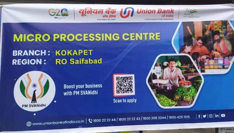 Good News for Small Traders Commencement of Micro Processing Center at Kokapet Union Bank of India MKA