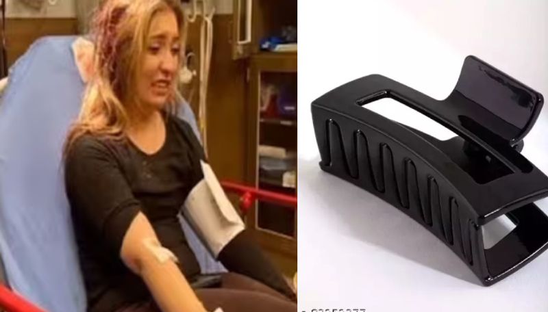 women almost died after wearing a plastic hair clip what happened to her