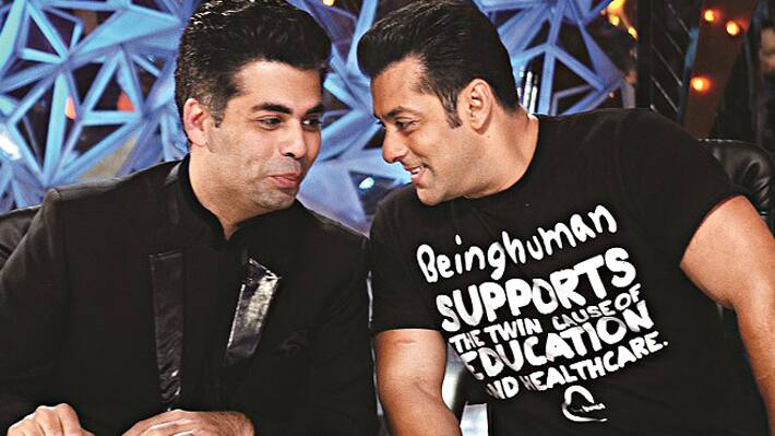 Salman Khan With Karan Johar After 25 Years